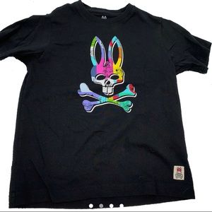 Psycho Bunny Robert Godley Black Tee